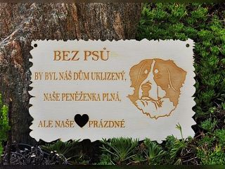 Bernský salašnický pes 200 x 125mm -ZV20/51