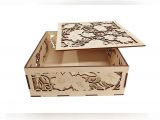 Dárková krabička s květinami- BOX01