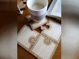 Sada 4 ks podložek Puzzle  - TA09