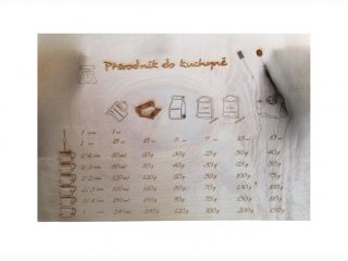 Prkénko - převodník 370 x 250 mm - KP02