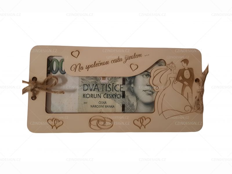 Obálka na darování peněz  - LA68