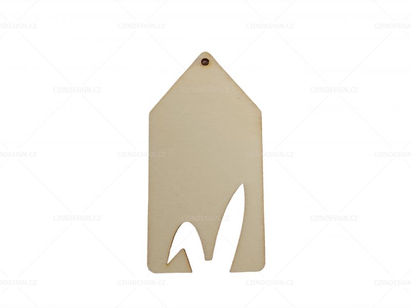 Velikonoční visačka se jménem 70 x 40 mm - VE24-09