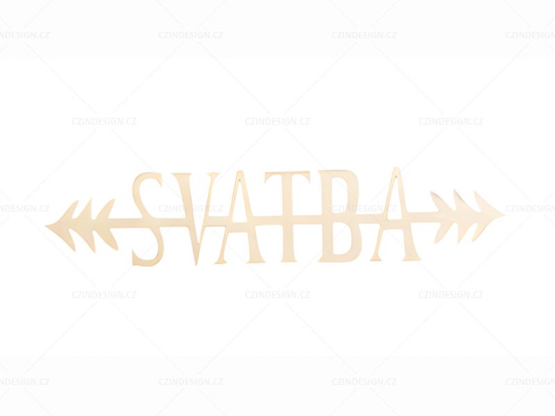 Svatební směrovka 750 mm - LA46